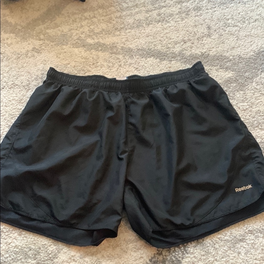 Reebok  Black Athletic Shorts